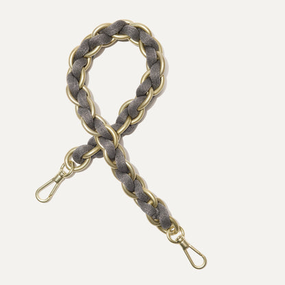 The Shoulder Strap in Golden Silver Chain | Rothys Bags