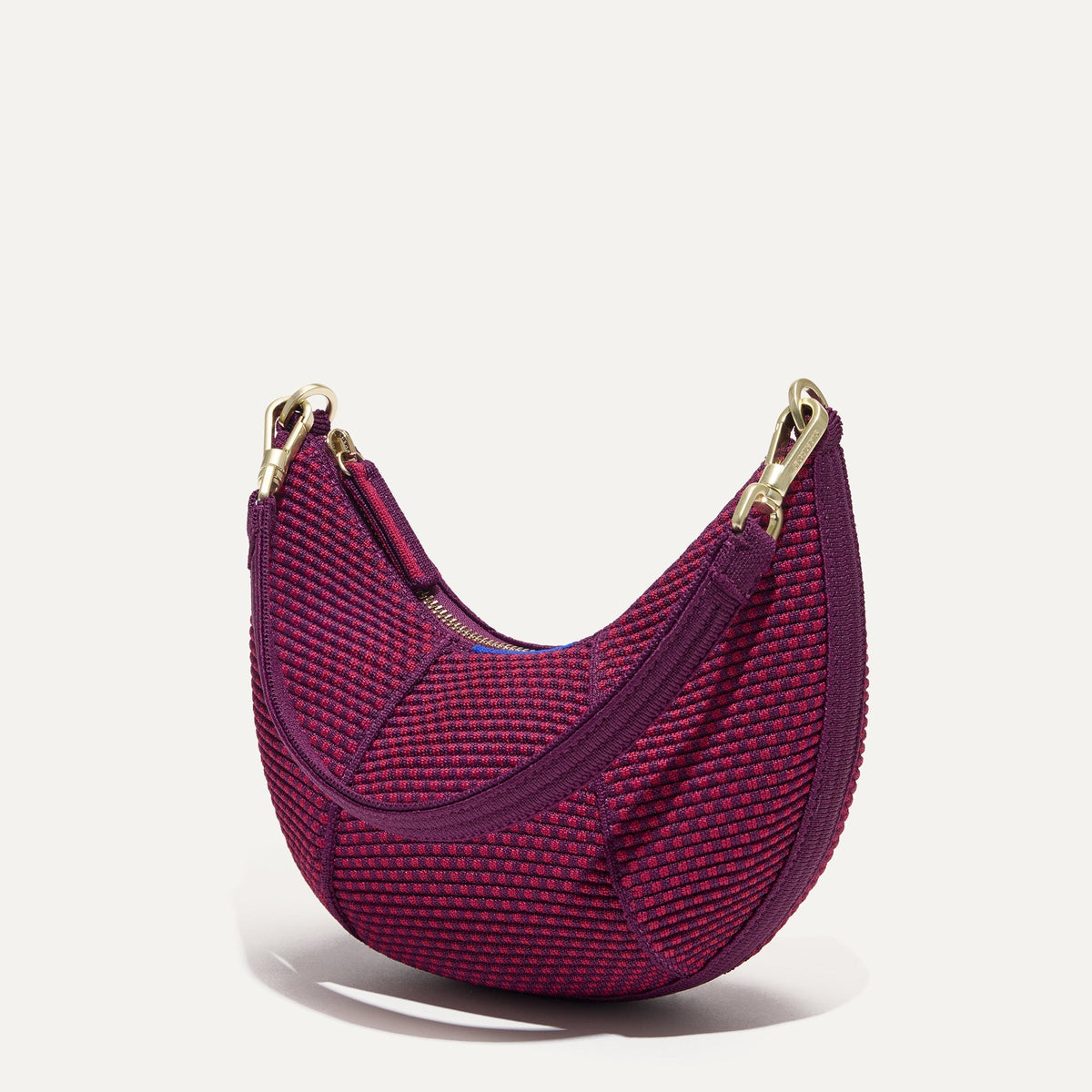 The Mini Crescent Bag in Beet | Rothys Bags