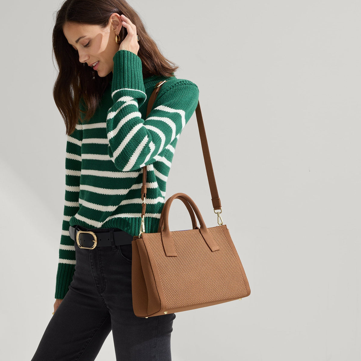 The Classic Handbag in Sierra Brown | Rothys Bags