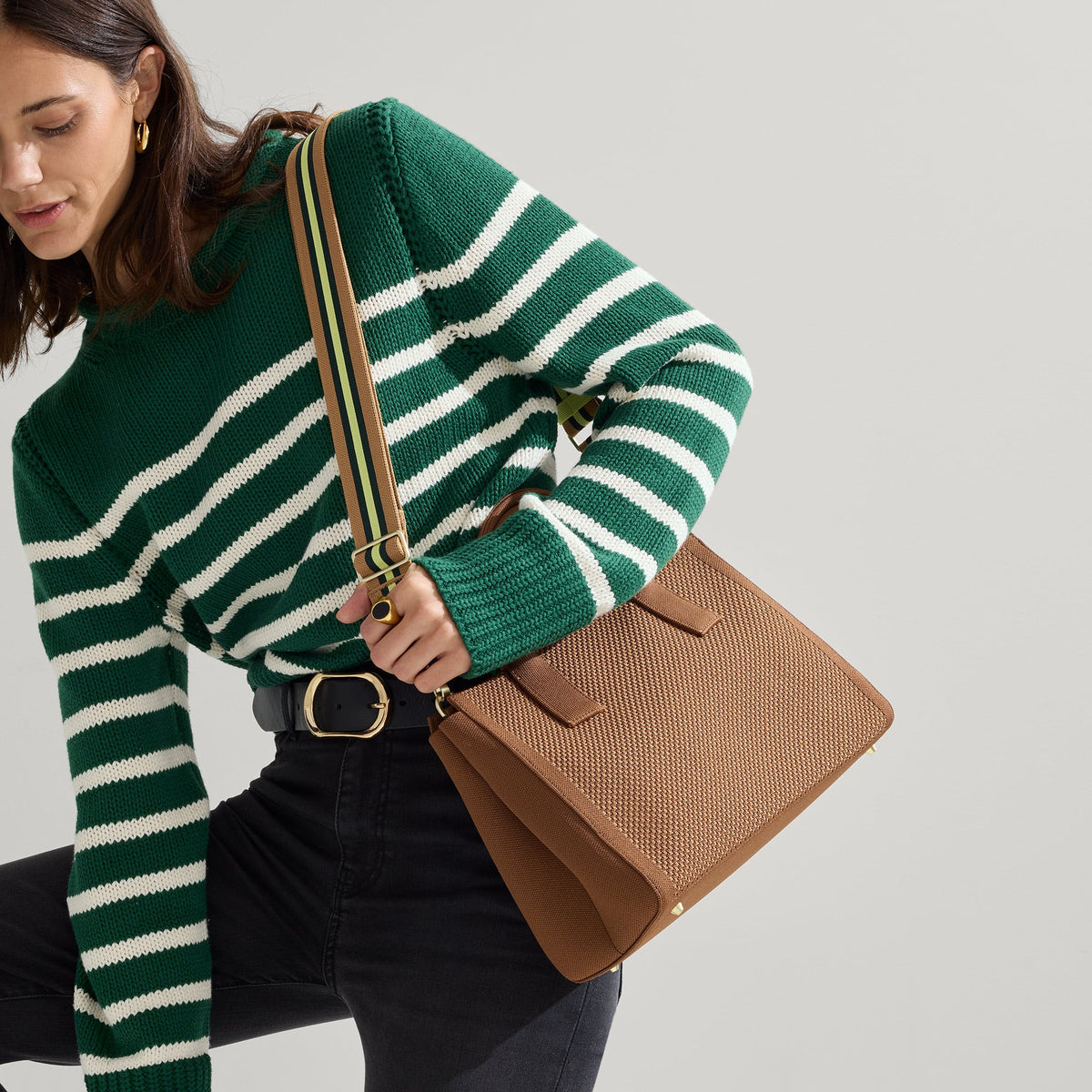 The Classic Handbag in Sierra Brown | Rothys Bags