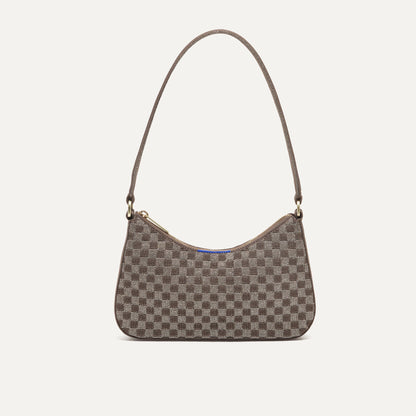 The Mini Shoulder Bag in Light Pewter | Rothys Bags