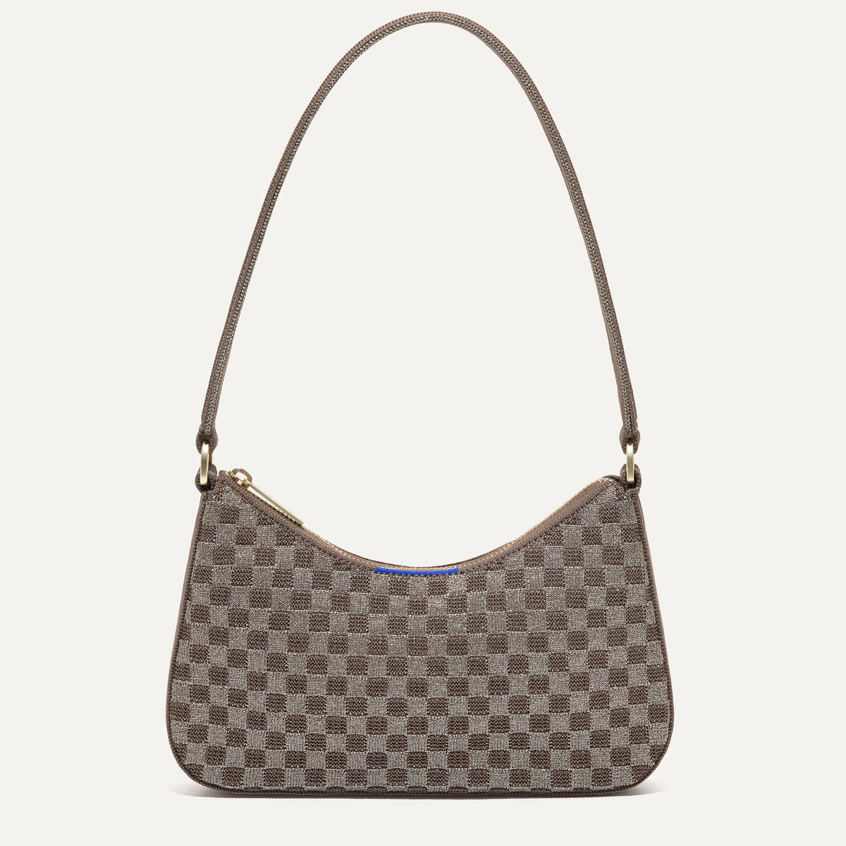 The Mini Shoulder Bag in Light Pewter | Rothys Bags