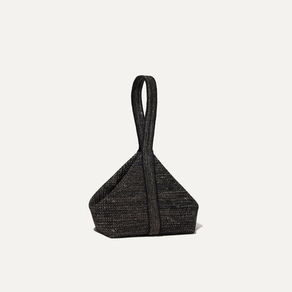 The Party Pouch in Onyx Sparkle | Rothys Bags