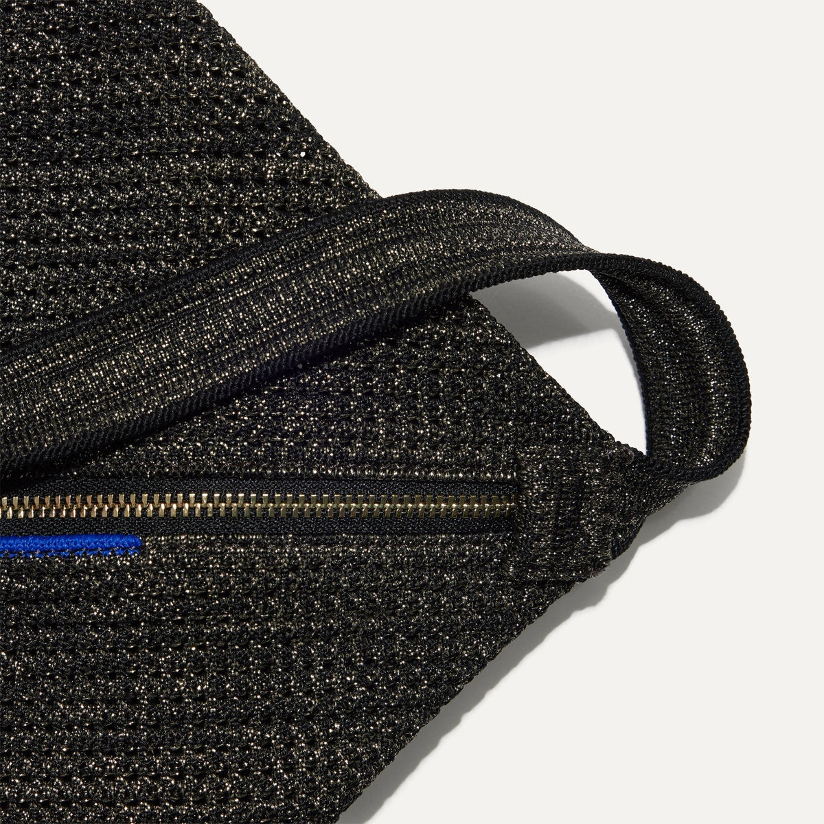 The Party Pouch in Onyx Sparkle | Rothys Bags