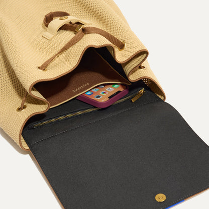 The Cinch Backpack in Brown Butter | Rothys Bags