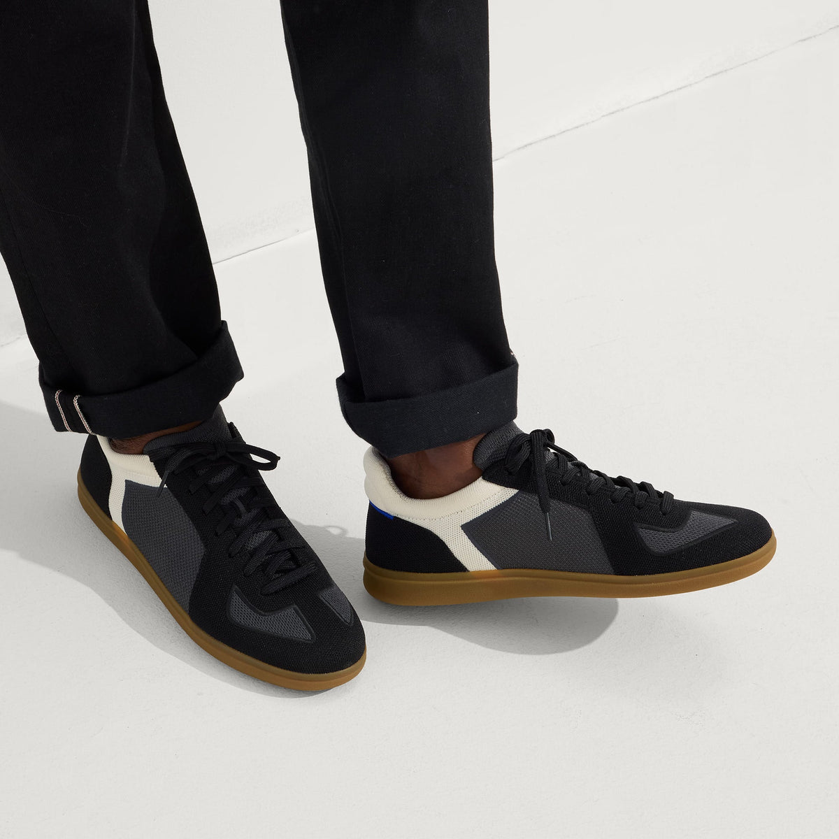 The RS01 Sneaker in Obsidian Black | Rothys Men