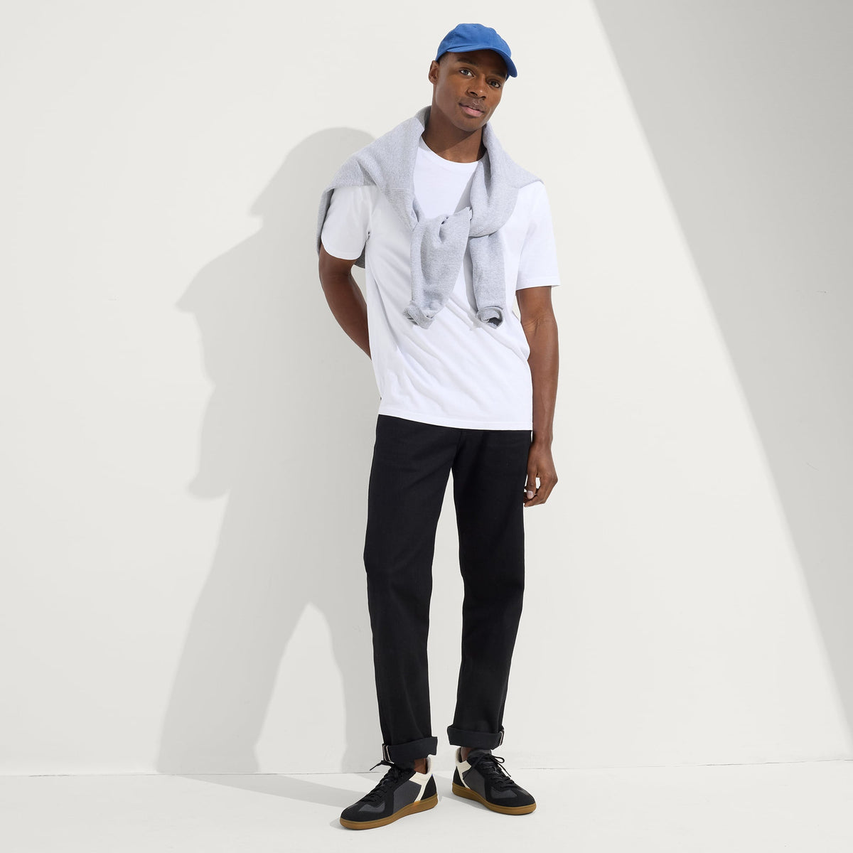 The RS01 Sneaker in Obsidian Black | Rothys Men