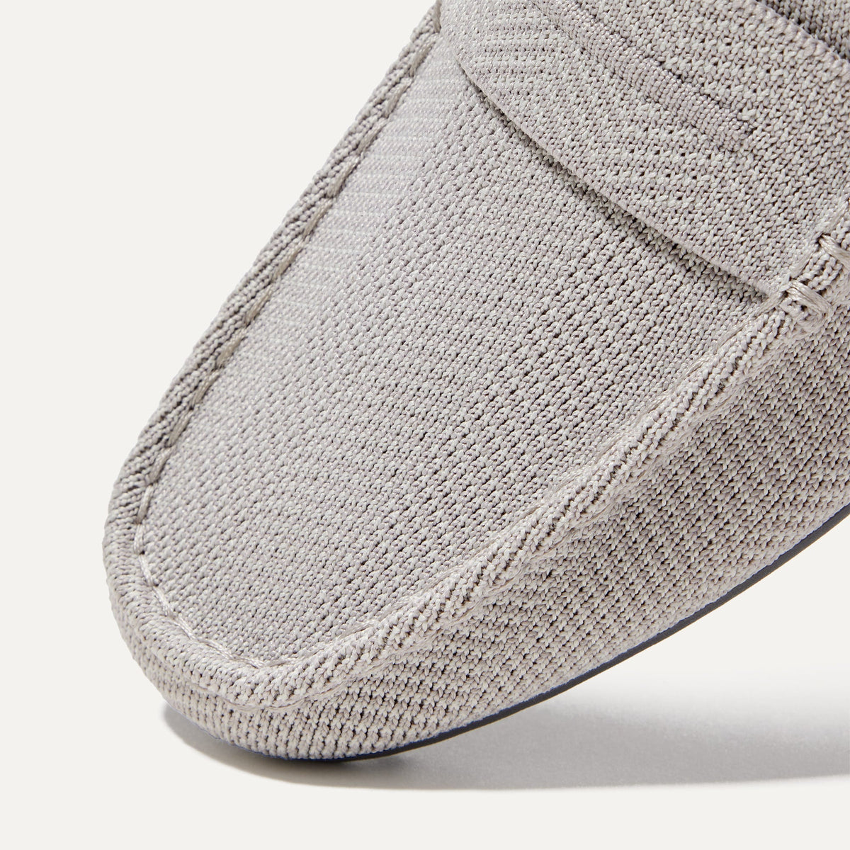 The Driving Loafer in Light Grey Herringbone for Men | Rothys Men