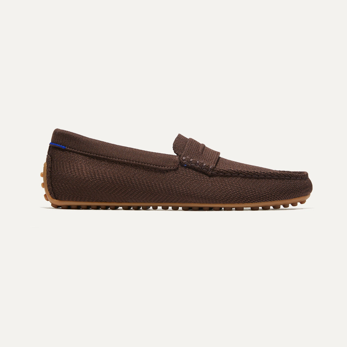 The Driving Loafer in Brown Herringbone for Men | Rothys Men