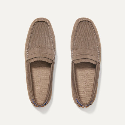 The Driving Loafer in Portobello Herringbone for Men | Rothys Men