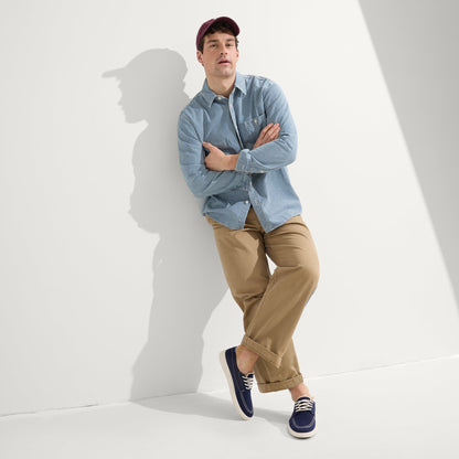 The Ravello Boat Shoe in Nautical Navy | Rothys Men