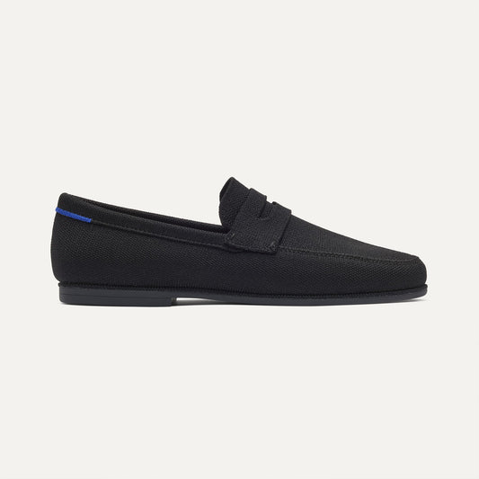 Men's Ravello Penny Loafer in Black | Rothys Men