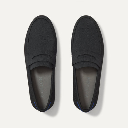 Men's Ravello Penny Loafer in Black | Rothys Men
