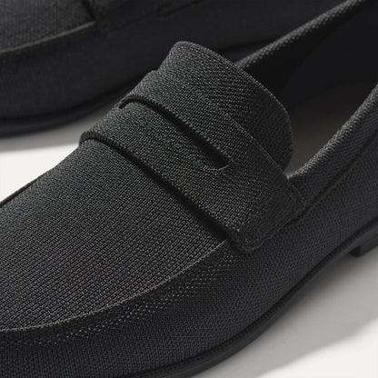 Men's Ravello Penny Loafer in Black | Rothys Men