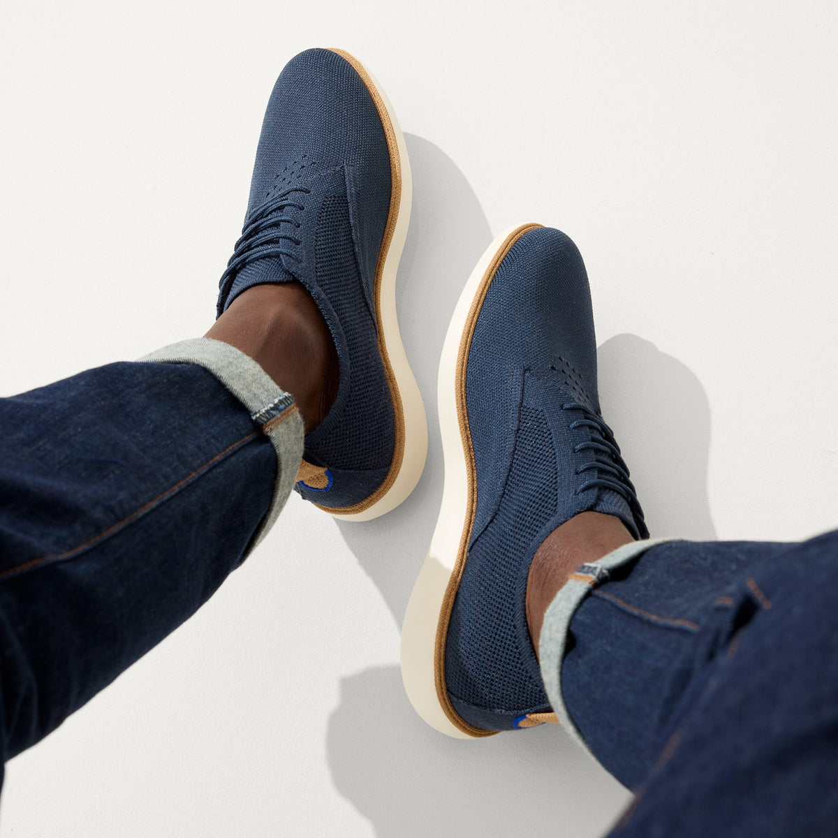 The Oxford in Night Navy | Rothys Men