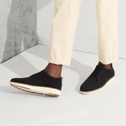 The Oxford in Black | Rothys Men