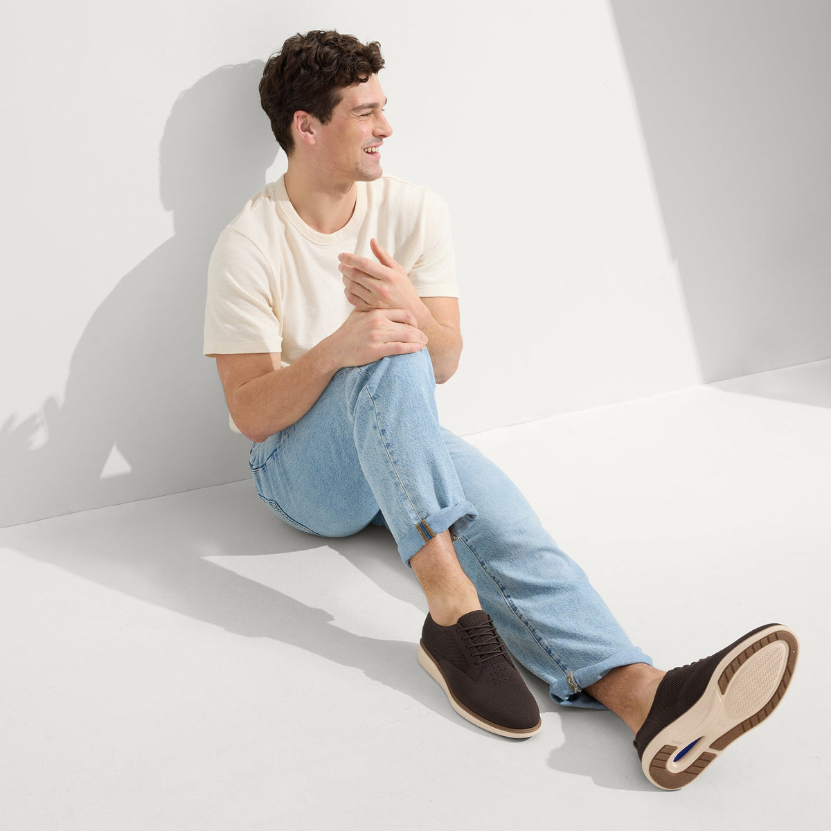 The Oxford in Deep Brown | Rothys Men