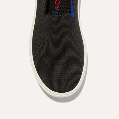 The Kids Sneaker in Black | Rothys Kids|New