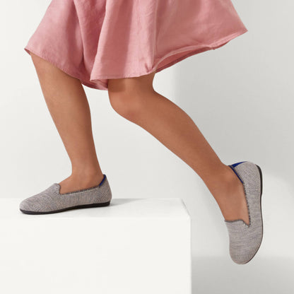 The Kids Loafer in Taupe Heather | Rothys Kids|New