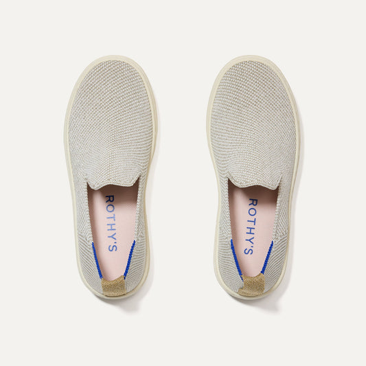 The Kids Sneaker in Diamond Twill | Rothys Kids|New