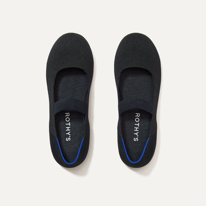 The Kids Mary Jane in Black | Rothys Kids|New