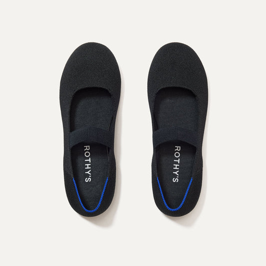 The Kids Mary Jane in Black | Rothys Kids|New