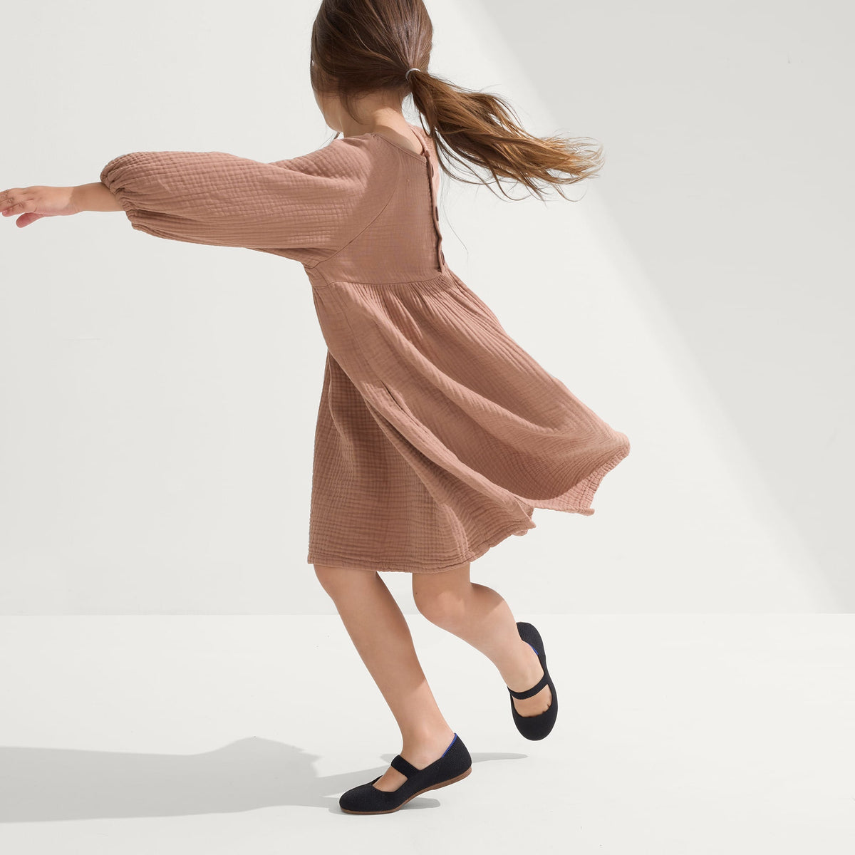 The Kids Mary Jane in Black | Rothys Kids|New