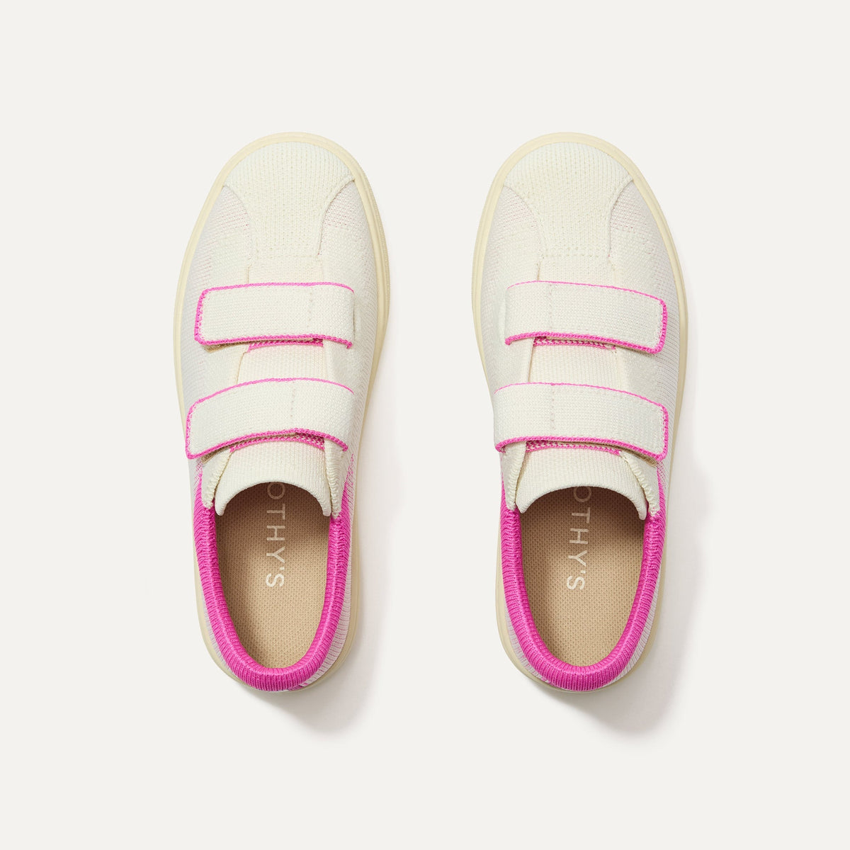 The Kids Strap Sneaker in Pink Taffy | Rothys Kids|New