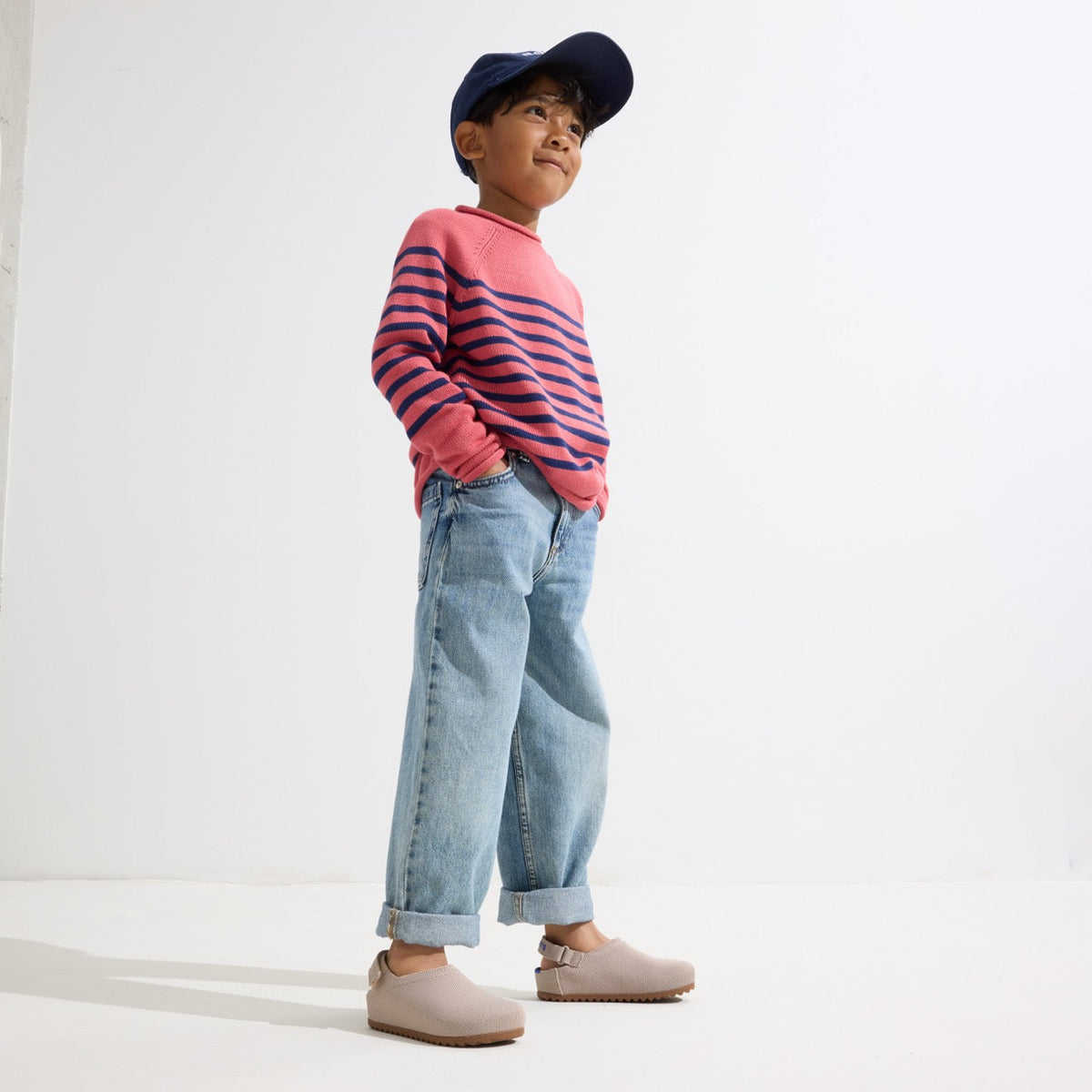 The Kids Clog in Dove | Rothys Kids|New