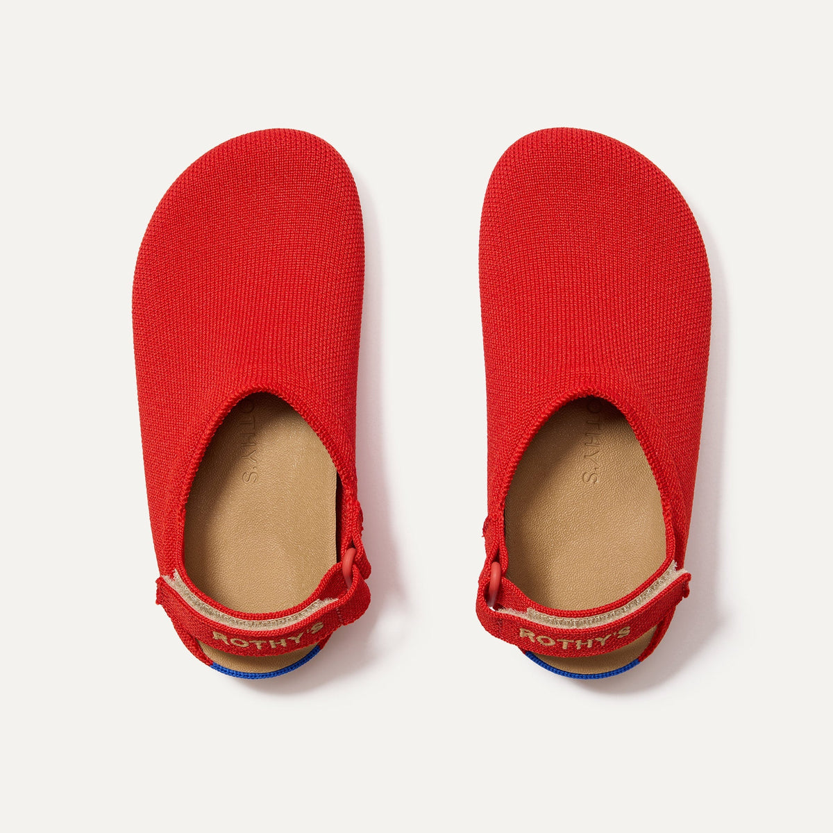The Kids Clog in Firetruck Red | Rothys Kids|New