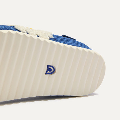 The Kids Clog in Indigo Daisy | Rothys Kids|New