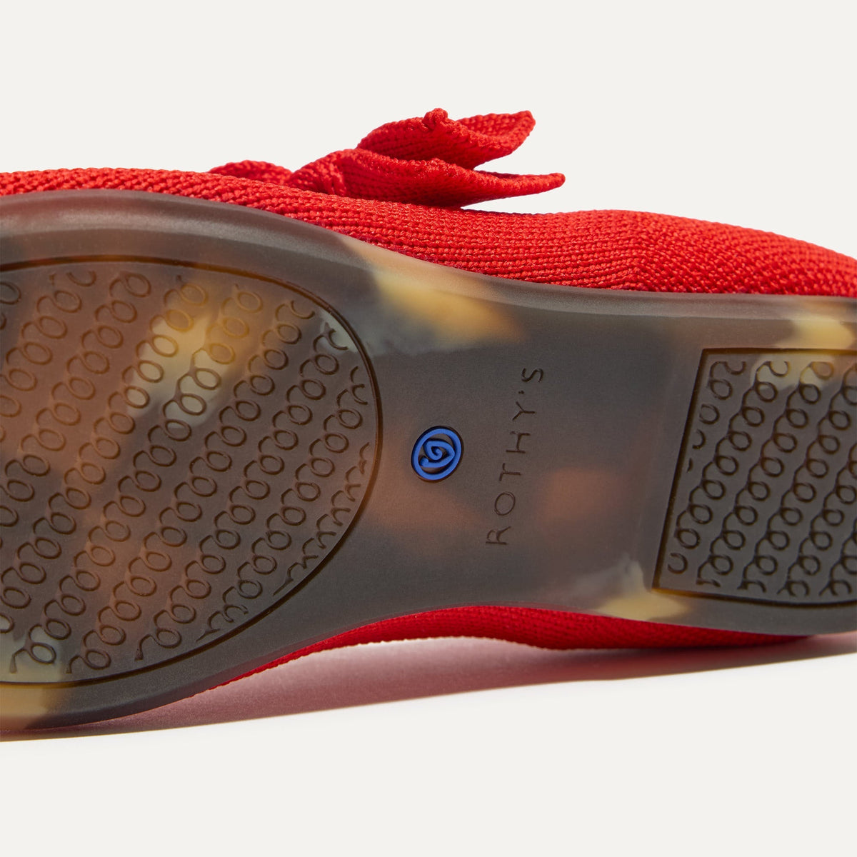 The Kids Tux Bow Mary Jane in Bright Red | Rothys Kids|New