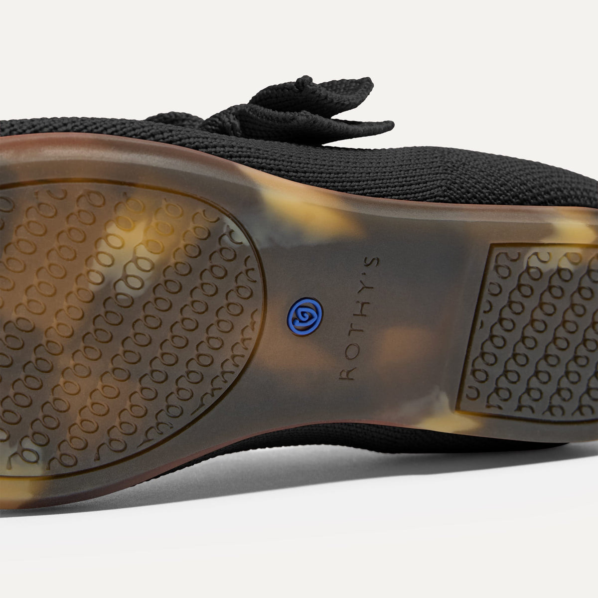 The Kids Tux Bow Mary Jane in Black | Rothys Kids|New