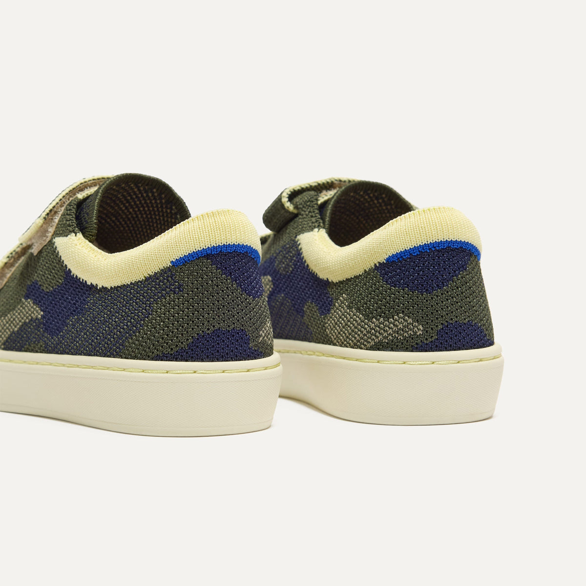 The Kids Strap Sneaker in Spruce Camo | Rothys Kids|New