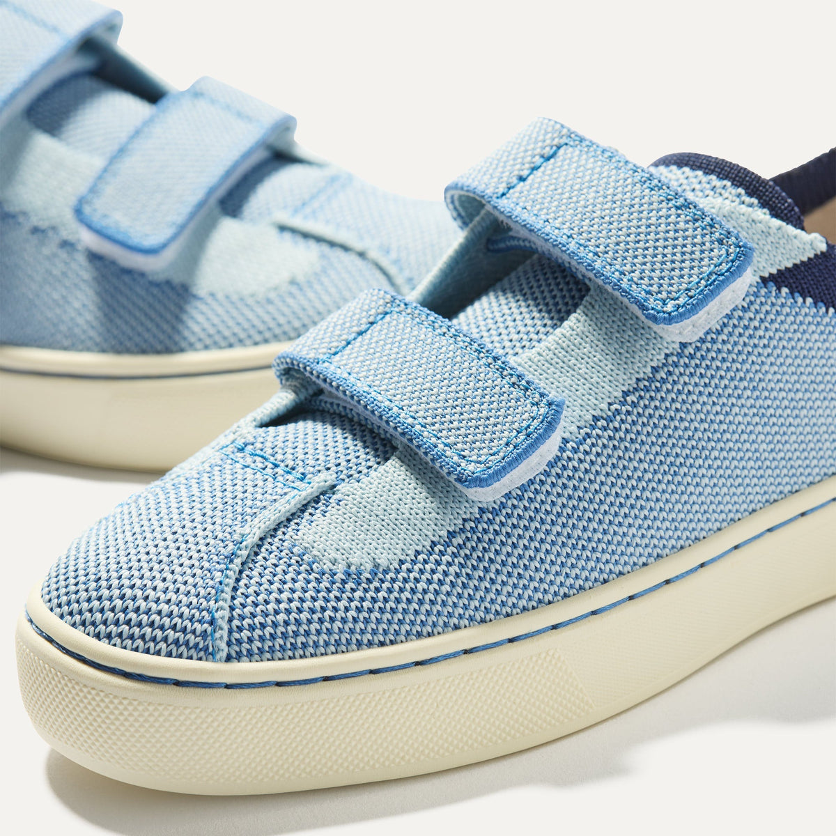 The Kids Strap Sneaker in Berry Blue | Rothys Kids|New
