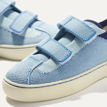 The Kids Strap Sneaker in Berry Blue | Rothys Kids|New