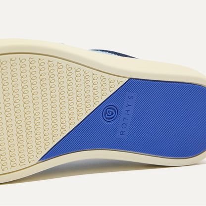 The Kids Strap Sneaker in Berry Blue | Rothys Kids|New