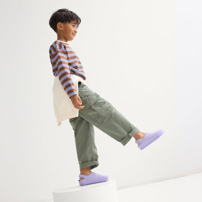 The Kids Clog in Soft Orchid | Rothys Kids|New