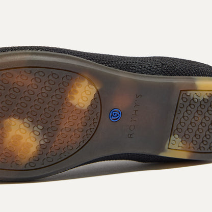 The Kids Big Bow Mary Jane in Black | Rothys Kids|New