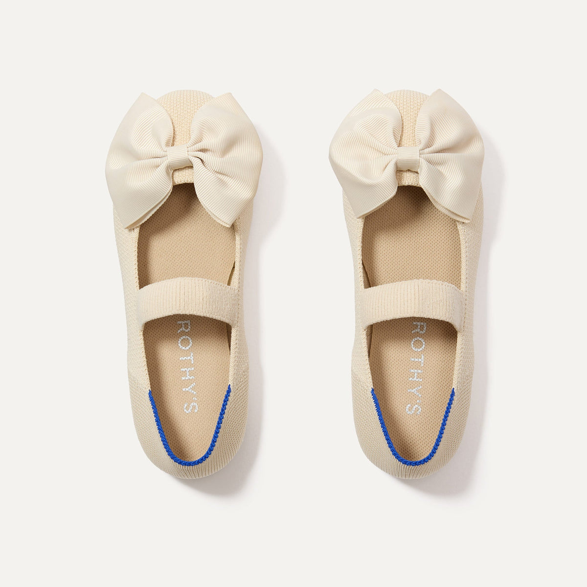 The Kids Big Bow Mary Jane in Conch | Rothys Kids|New