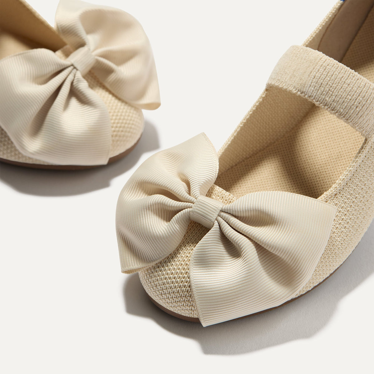 The Kids Big Bow Mary Jane in Conch | Rothys Kids|New