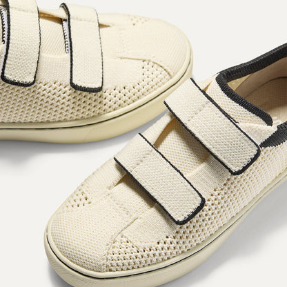 The Kids Strap Sneaker in Chess Open-Knit | Rothys Kids|New