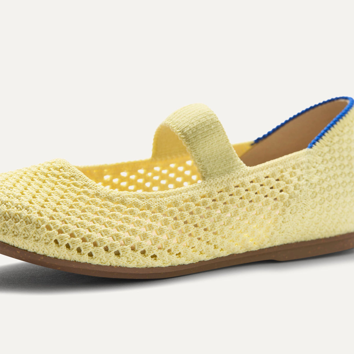 The Kids Mary Jane in Lemonade Open-Knit | Rothys Kids|New
