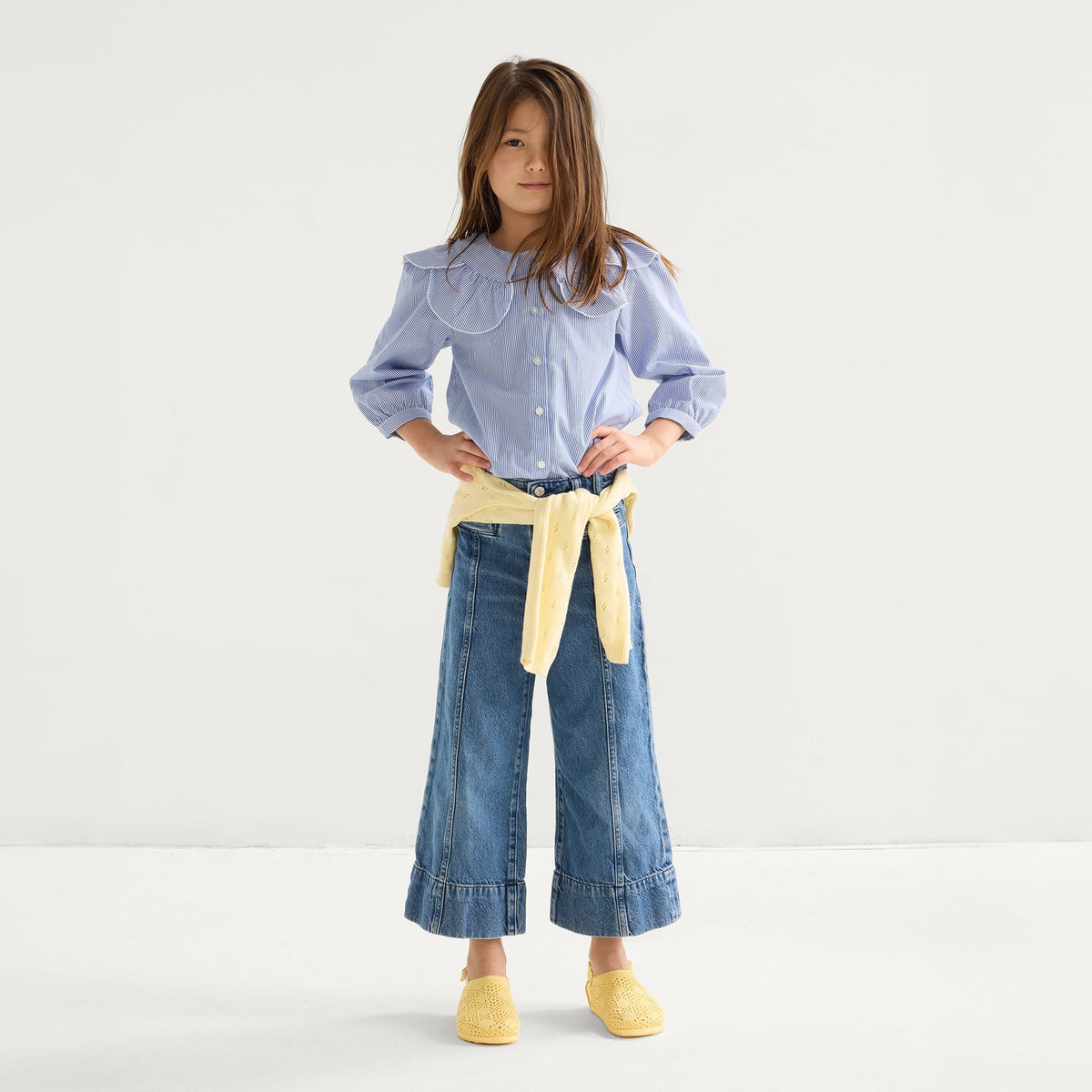 The Kids Clog in Sunny Crochet | Rothys Kids|New