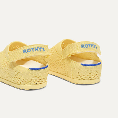 The Kids Clog in Sunny Crochet | Rothys Kids|New